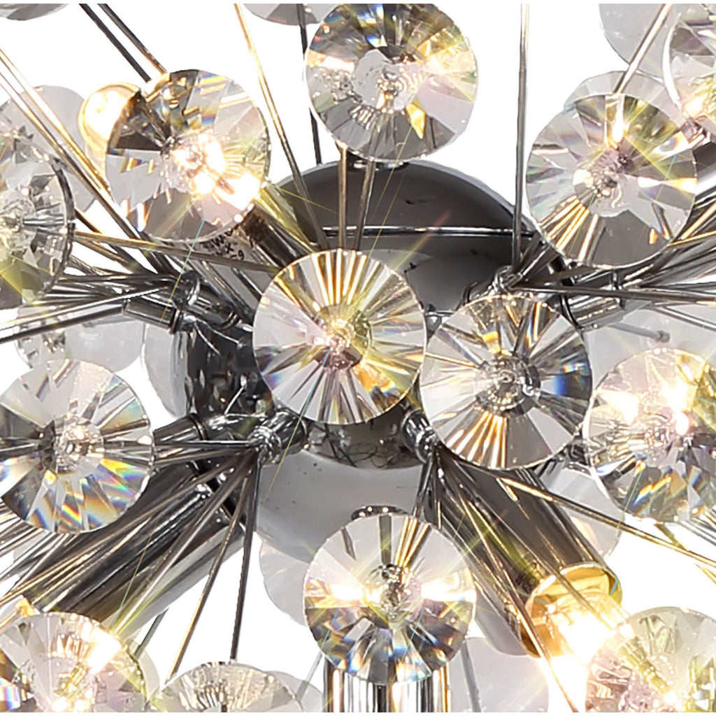 Fusion Stunning Crystal Table Lamp in Polished Chrome Finish PL701979