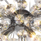 Fusion Stunning Crystal Table Lamp in Polished Chrome Finish PL701979