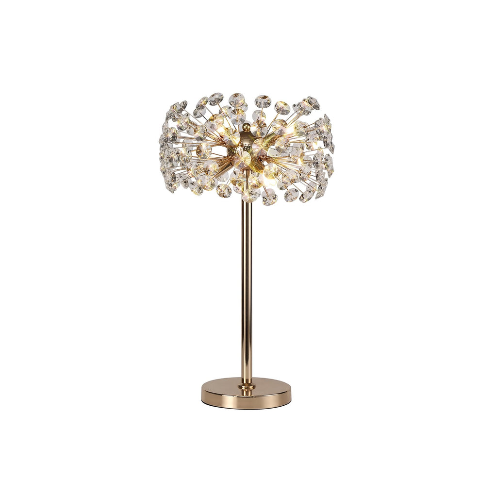 Fusion Stunning Crystal Table Lamp in French Gold Finish PL701984