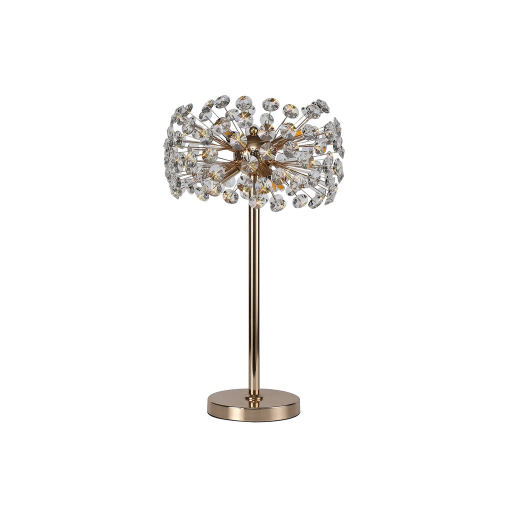 Fusion Stunning Crystal Table Lamp in French Gold Finish PL701984
