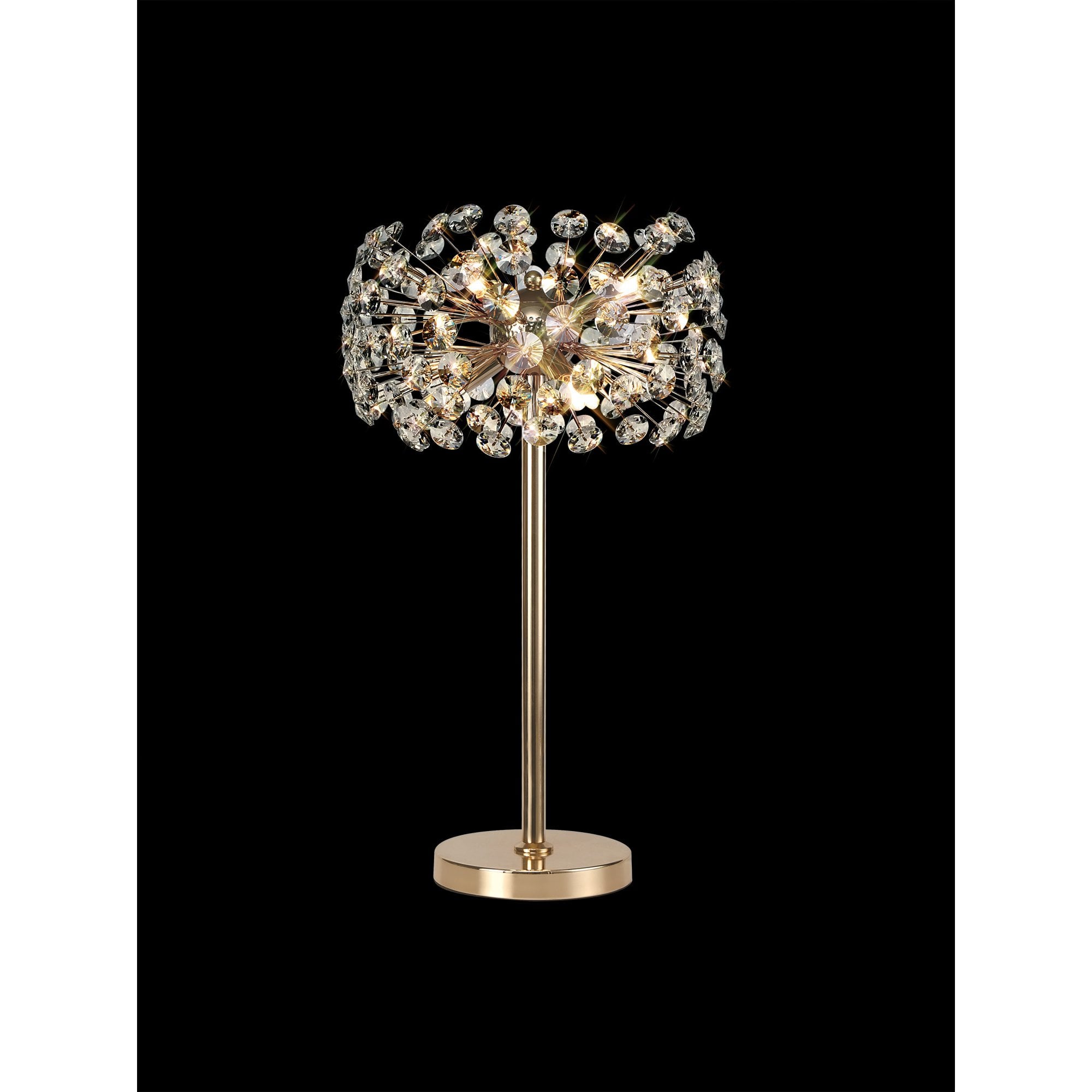 Fusion Stunning Crystal Table Lamp in French Gold Finish PL701984