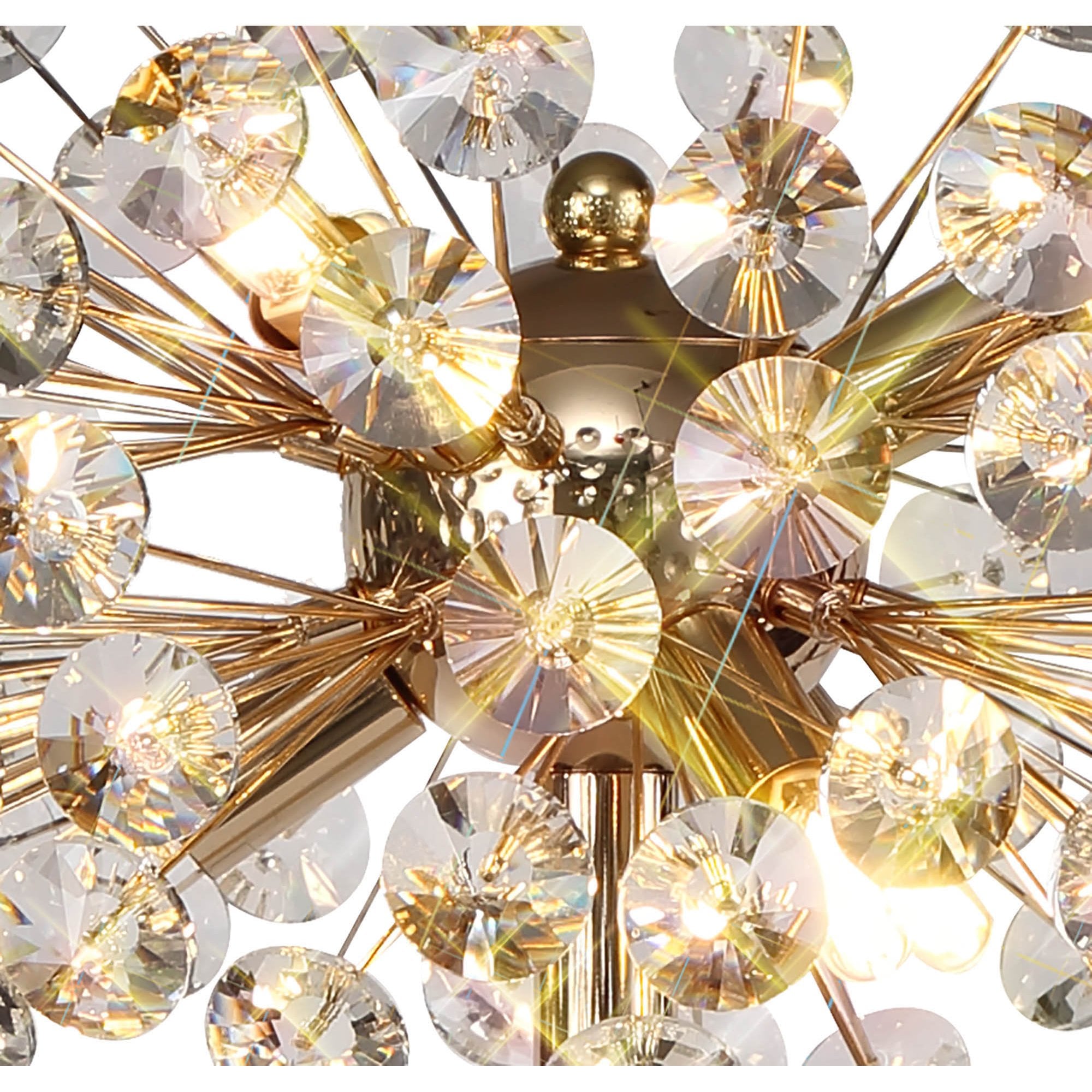 Fusion Stunning Crystal Table Lamp in French Gold Finish PL701984