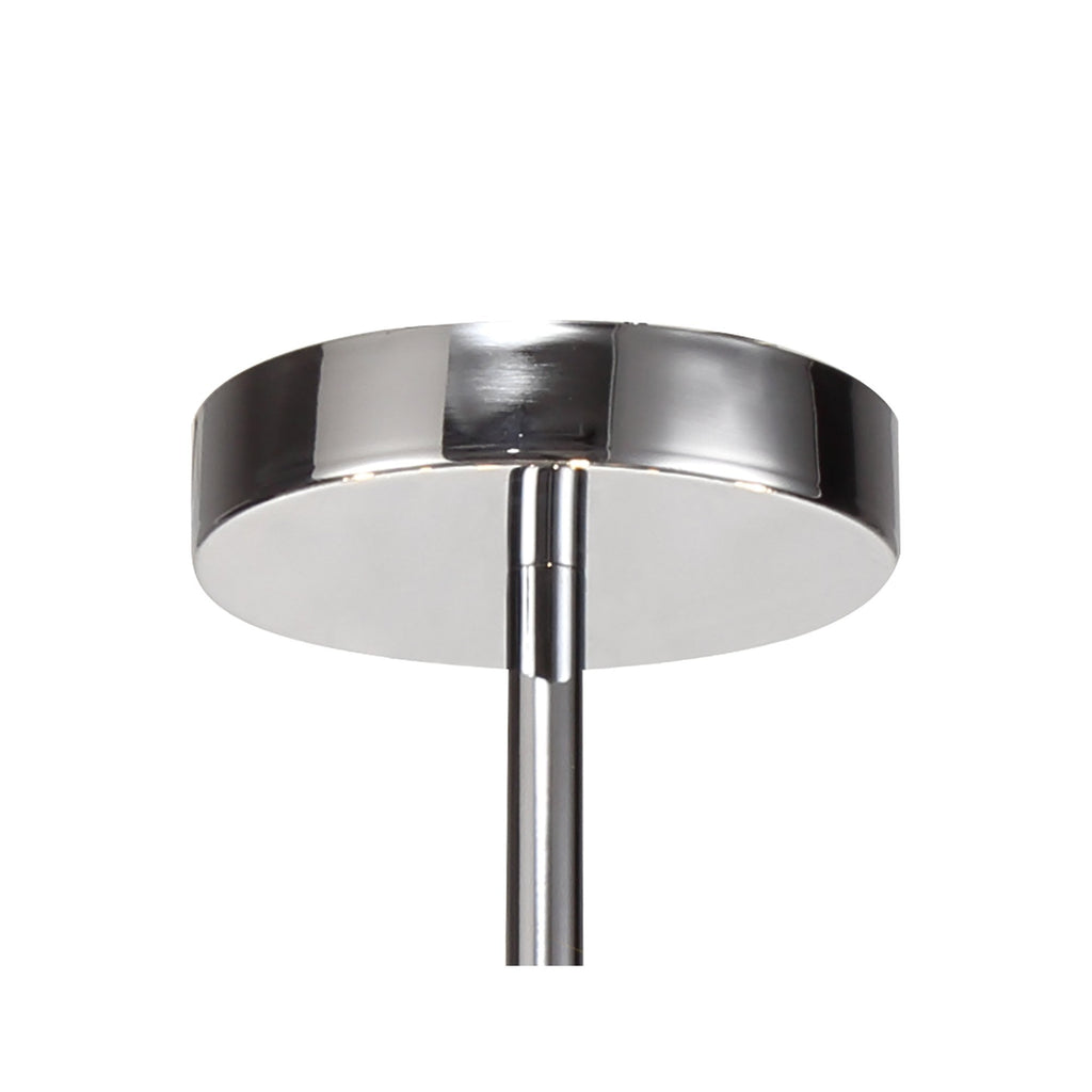 Fusion Stunning Crystal Semi Flush Ceiling Light in Polished Chrome Finish PL701977