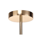 Fusion Stunning Crystal Semi Flush Ceiling Light in French Gold Finish PL701982