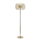 Fusion Stunning Crystal Floor Lamp in French Gold Finish PL701985