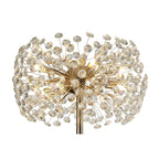 Fusion Stunning Crystal Floor Lamp in French Gold Finish PL701985