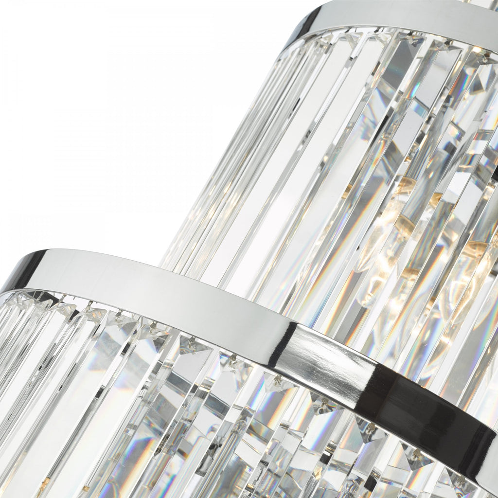 Angel Stunning Clear Crystal Ceiling Chandelier In Polished Chrome Finish ANG3308