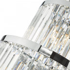 Angel Stunning Clear Crystal Ceiling Chandelier In Polished Chrome Finish ANG3308