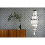 Angel Stunning Clear Crystal Ceiling Chandelier In Polished Chrome Finish ANG3308