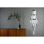 Angel Stunning Clear Crystal Ceiling Chandelier In Polished Chrome Finish ANG3308