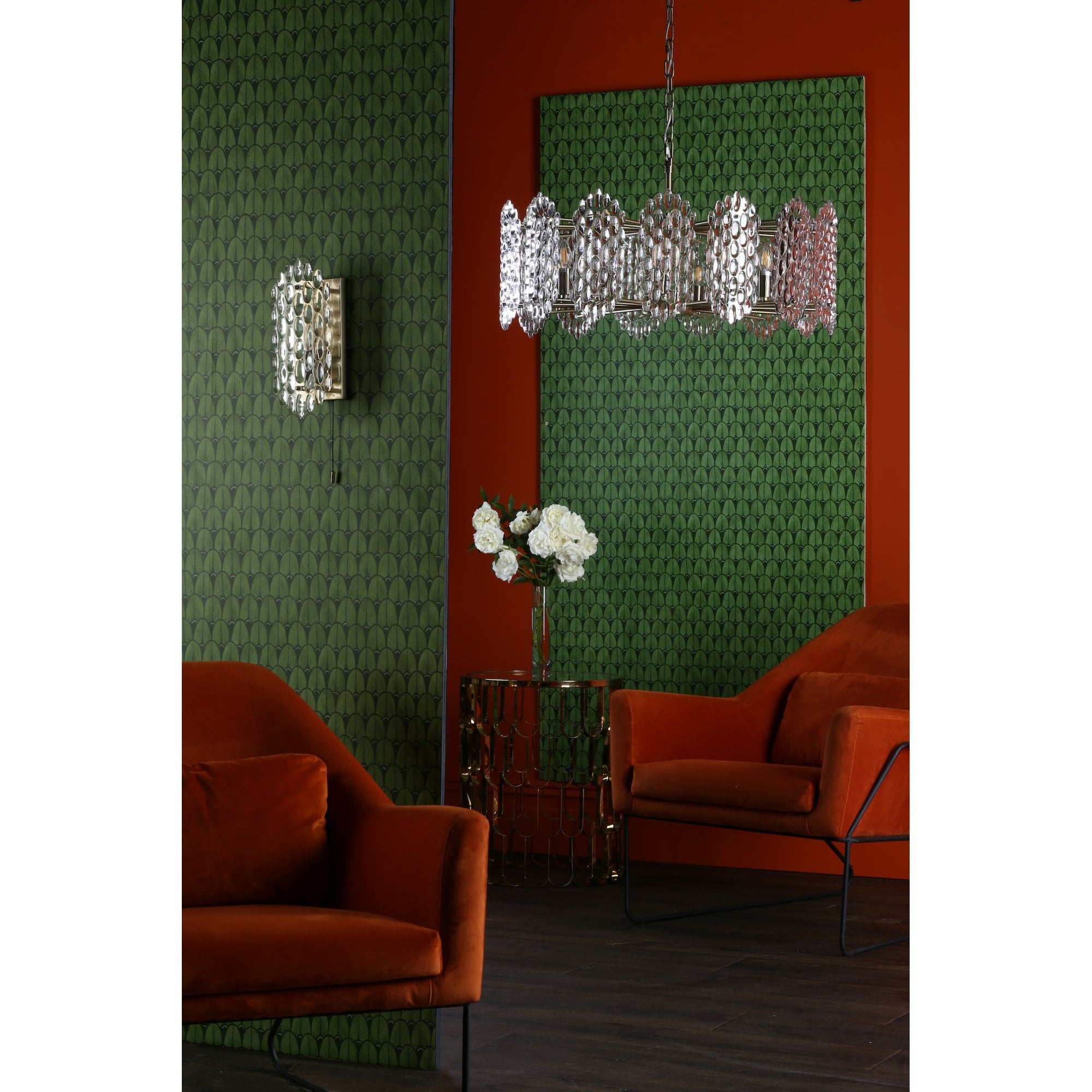 Porthos Unique 15 Light Textured Glass Ceiling Pendant In Antique Brass Finish POR1575