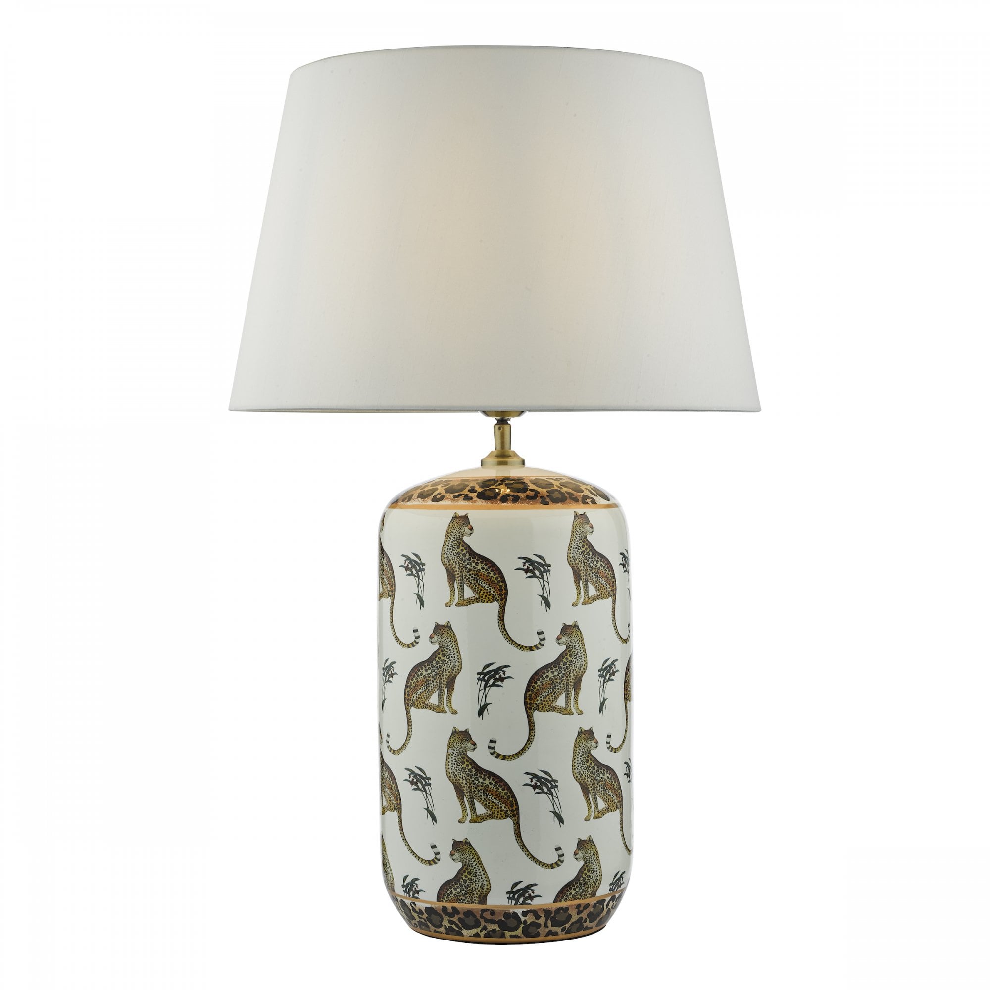 Tigris Stylish Table Lamp With Leopard Motif Base Only TIG422