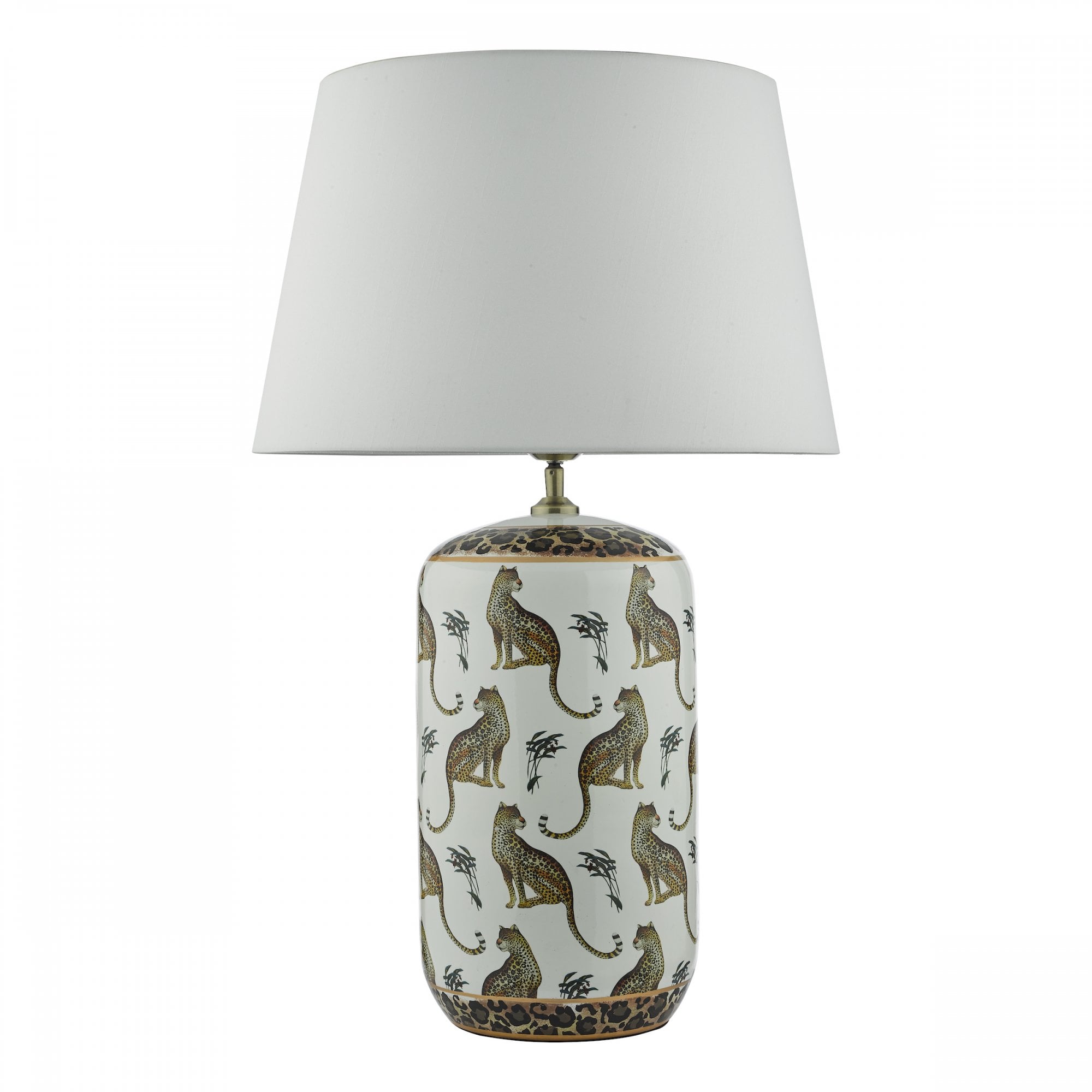 Tigris Stylish Table Lamp With Leopard Motif Base Only TIG422