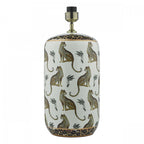 Tigris Stylish Table Lamp With Leopard Motif Base Only TIG422