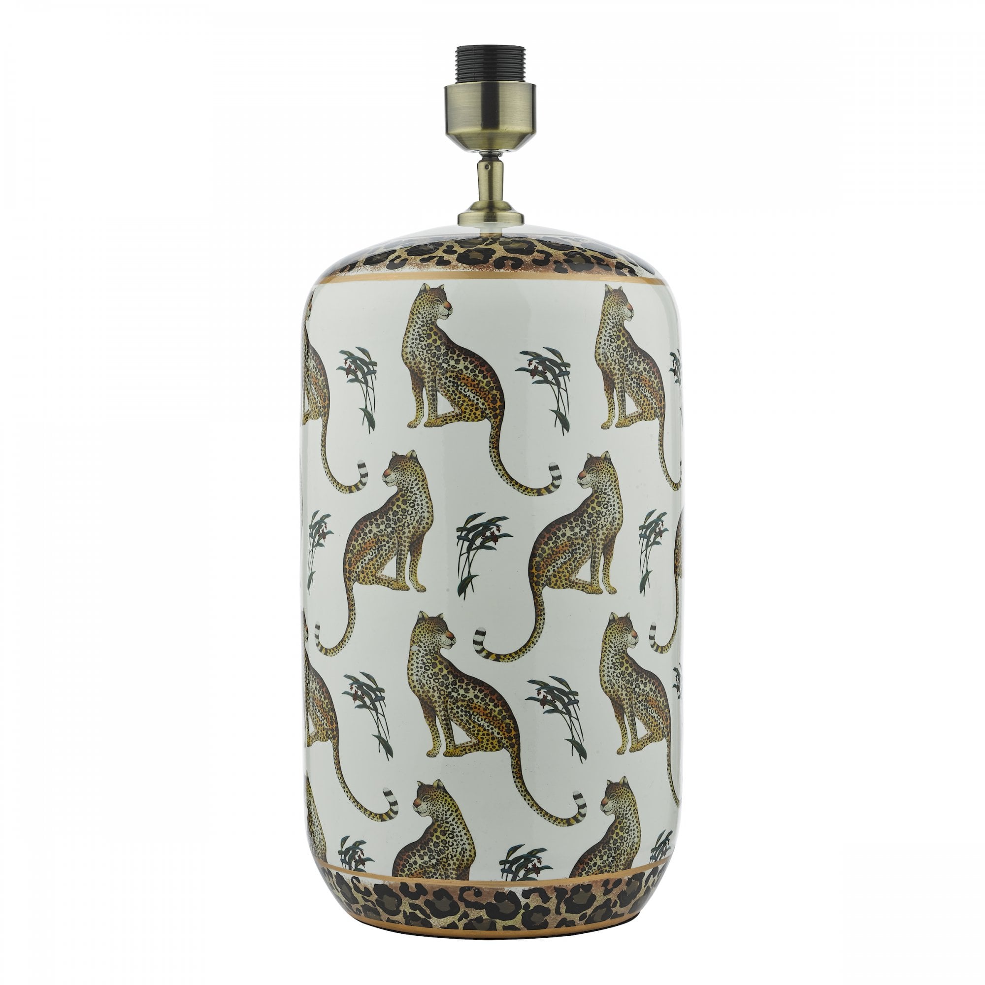 Tigris Stylish Table Lamp With Leopard Motif Base Only TIG422