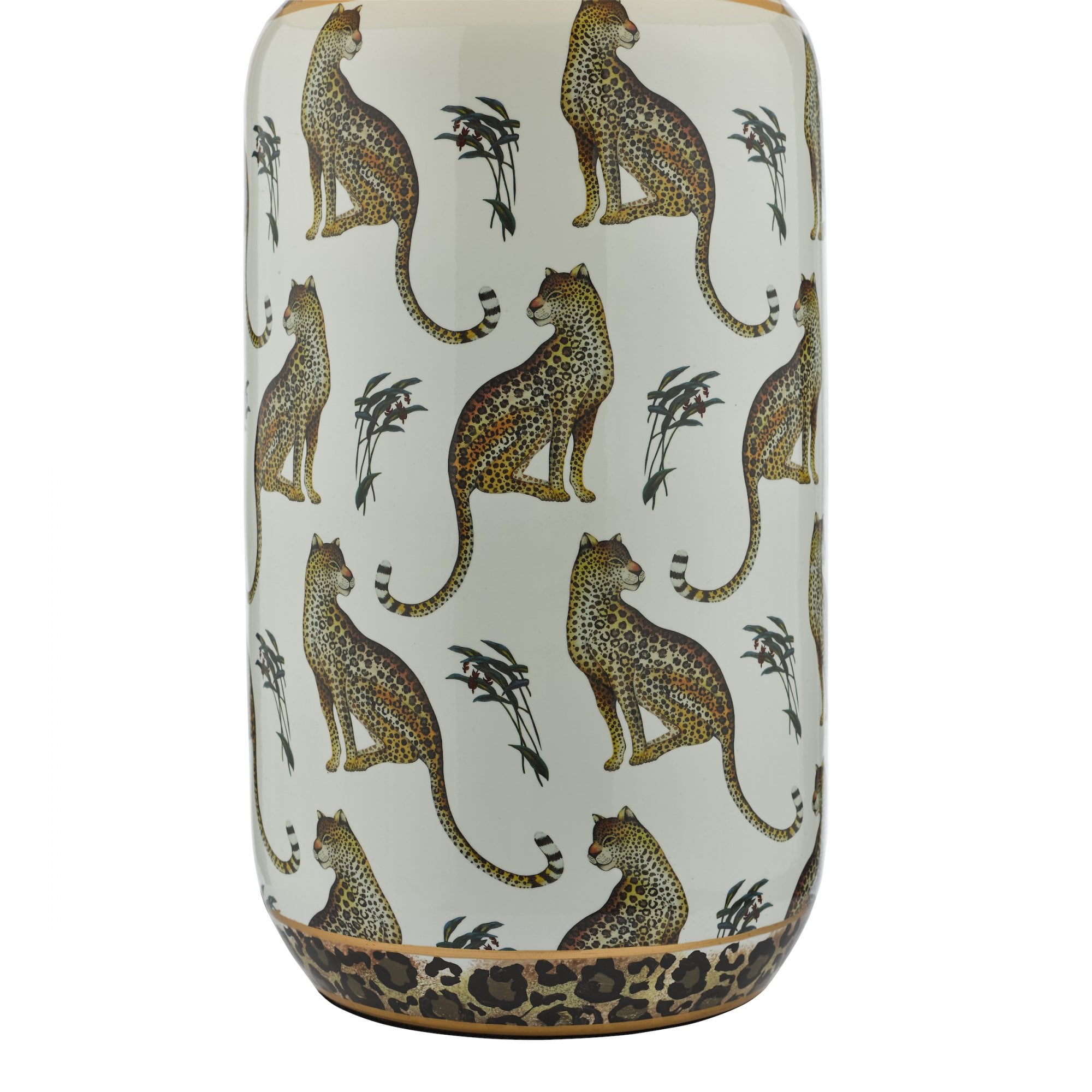 Tigris Stylish Table Lamp With Leopard Motif Base Only TIG422