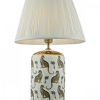 Tigris Stylish Table Lamp With Leopard Motif Base Only TIG422