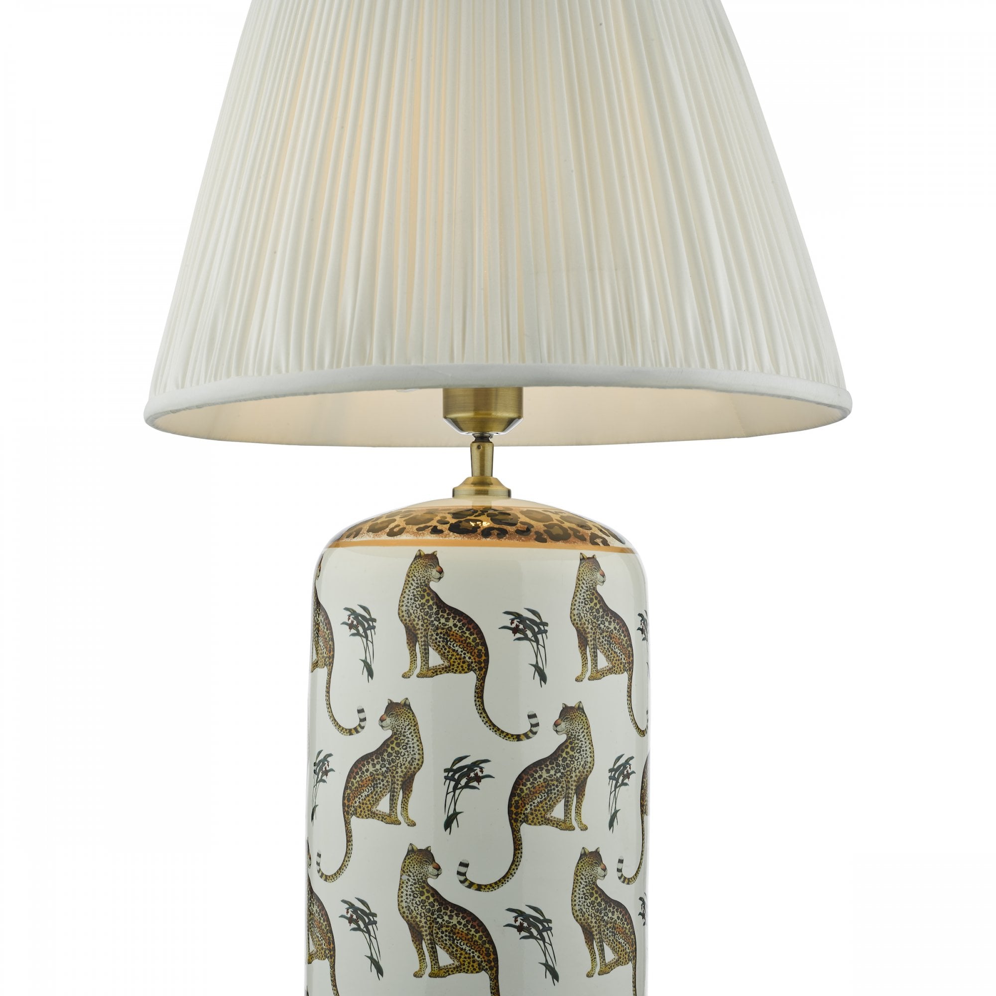 Tigris Stylish Table Lamp With Leopard Motif Base Only TIG422