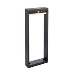 Dannah Exterior PIR Photocell Post Light In Textured Black Finish IP44 96935