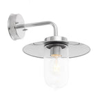 Addison Outdoor Fisherman Wall Light In Polished Stainless Steel Finish IP44 76597