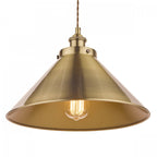 Rufus 1 Light Ceiling Pendant Light In Antique Brass Finish LA3756151-Q