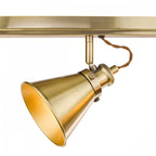 Rufus 3 Light Ceiling Bar Spotlight In Antique Brass Finish LA3756158-Q
