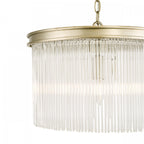 Manon 3 Light Ceiling Pendant Light In Champagne Finish LA3756161-Q