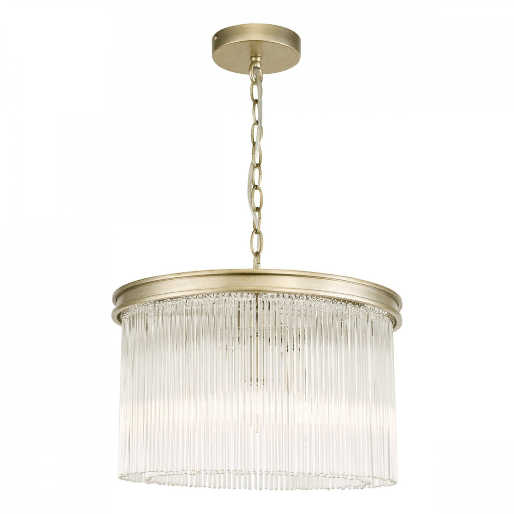 Manon 3 Light Ceiling Pendant Light In Champagne Finish LA3756161-Q