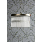 Manon 3 Light Ceiling Pendant Light In Champagne Finish LA3756161-Q