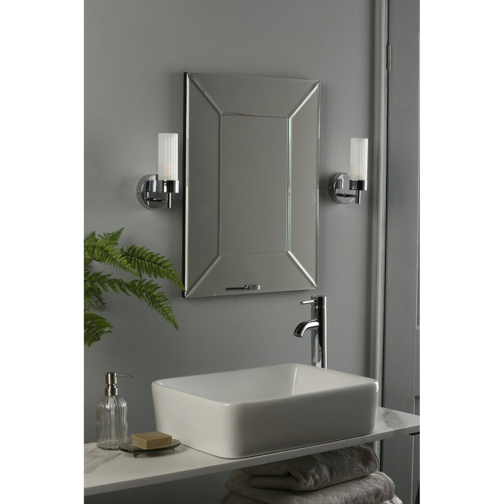 Howard Bathroom Wall Light In Polished Chrome Finish IP44 LA3756153-Q