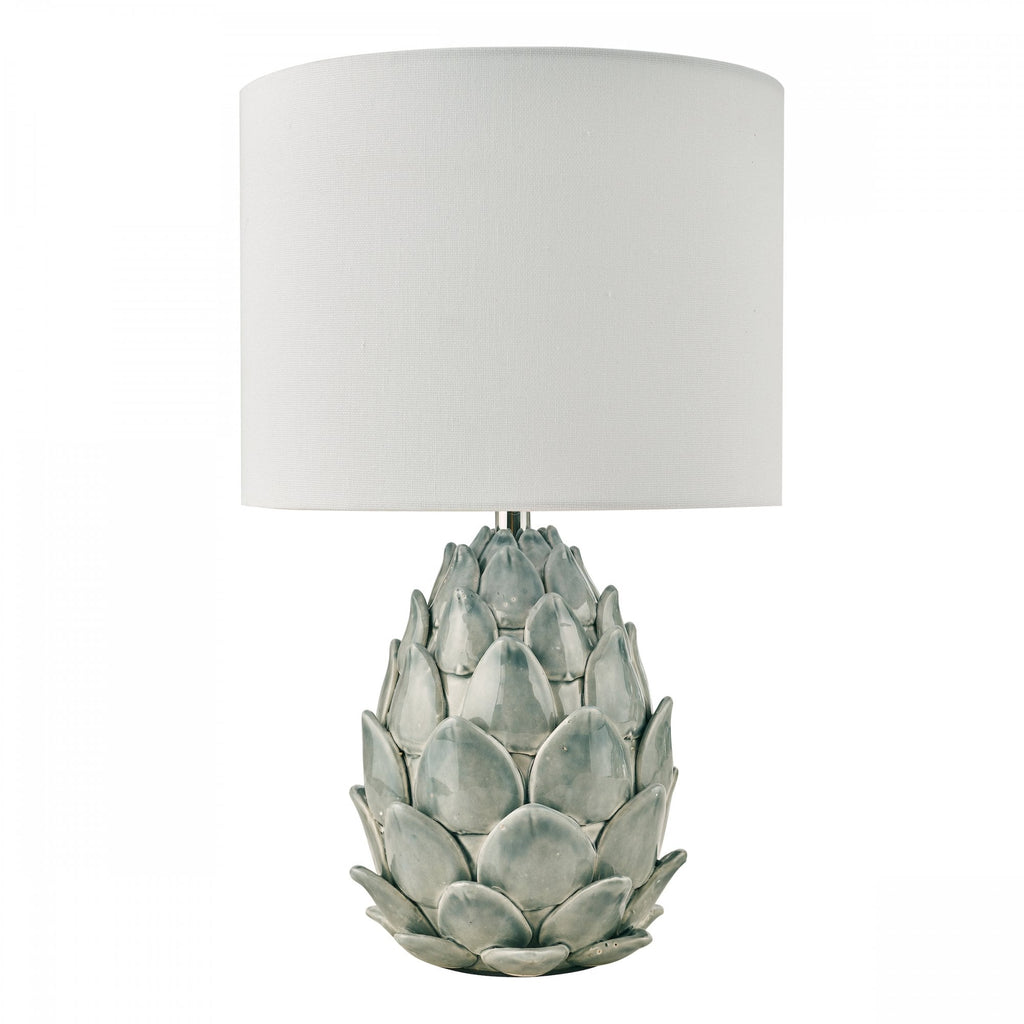 Gresford Ceramic Table Lamp With Ivory Drum Shade LA3756167-Q