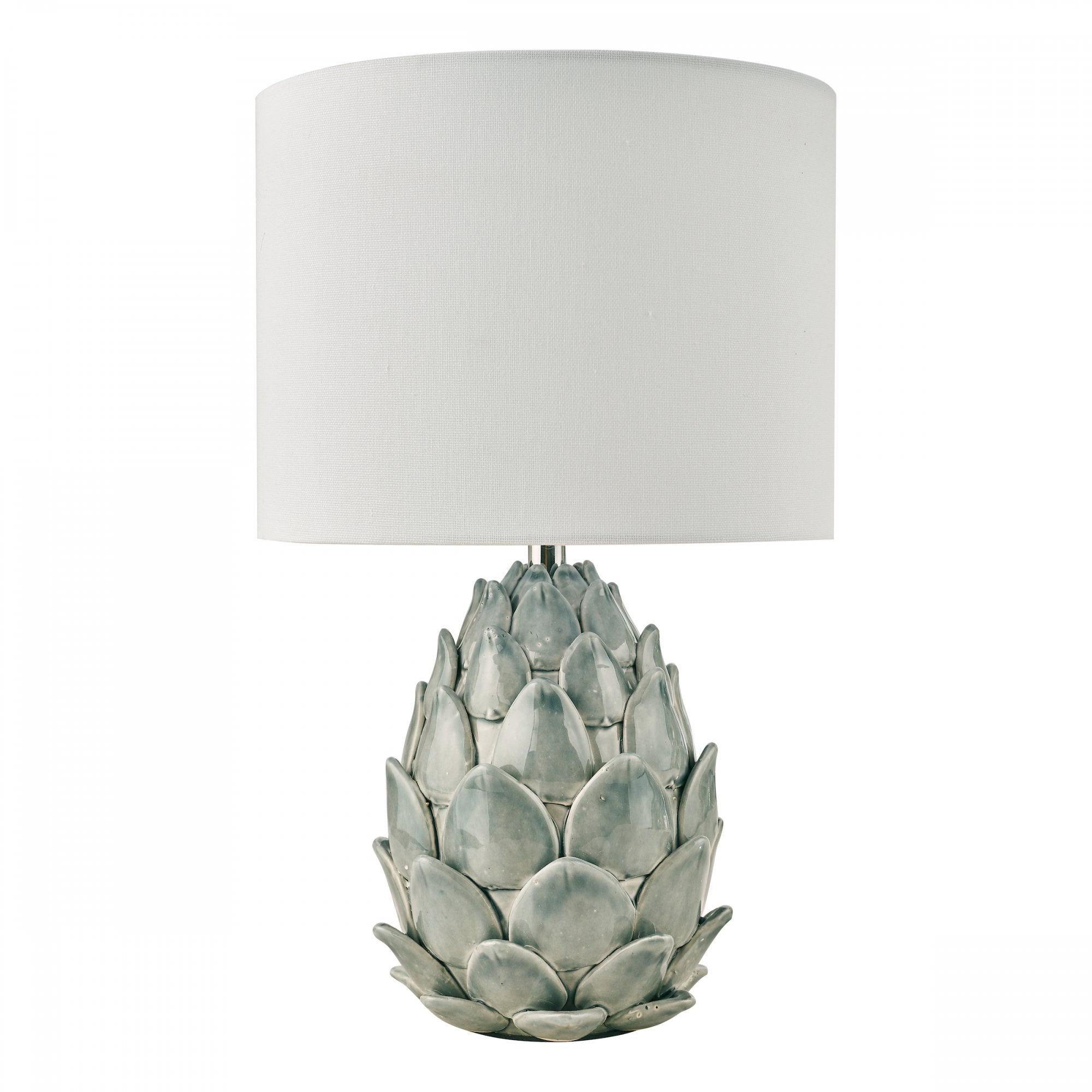 Gresford Ceramic Table Lamp With Ivory Drum Shade LA3756167-Q