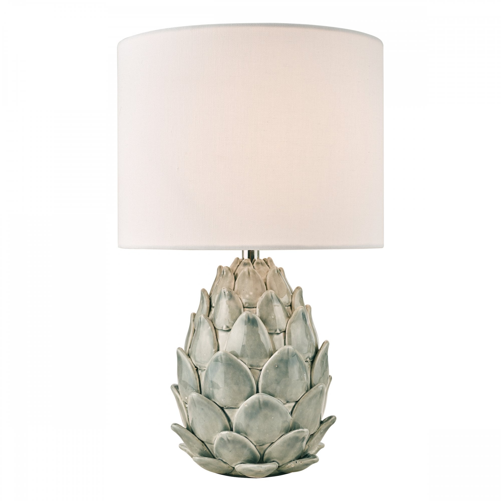 Gresford Ceramic Table Lamp With Ivory Drum Shade LA3756167-Q