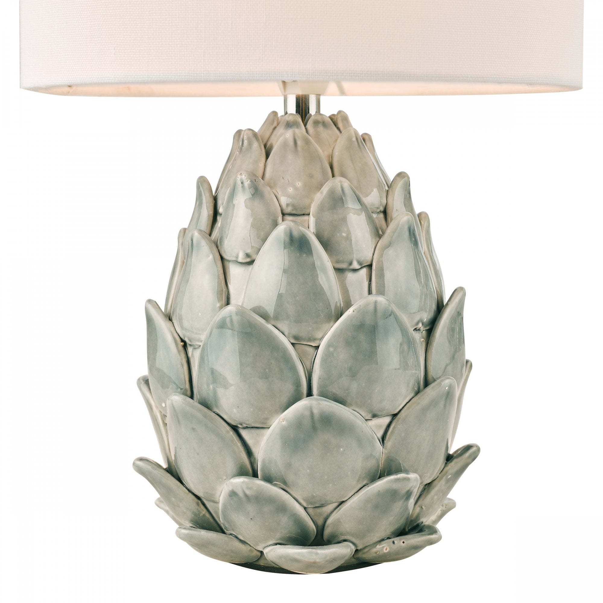 Gresford Ceramic Table Lamp With Ivory Drum Shade LA3756167-Q