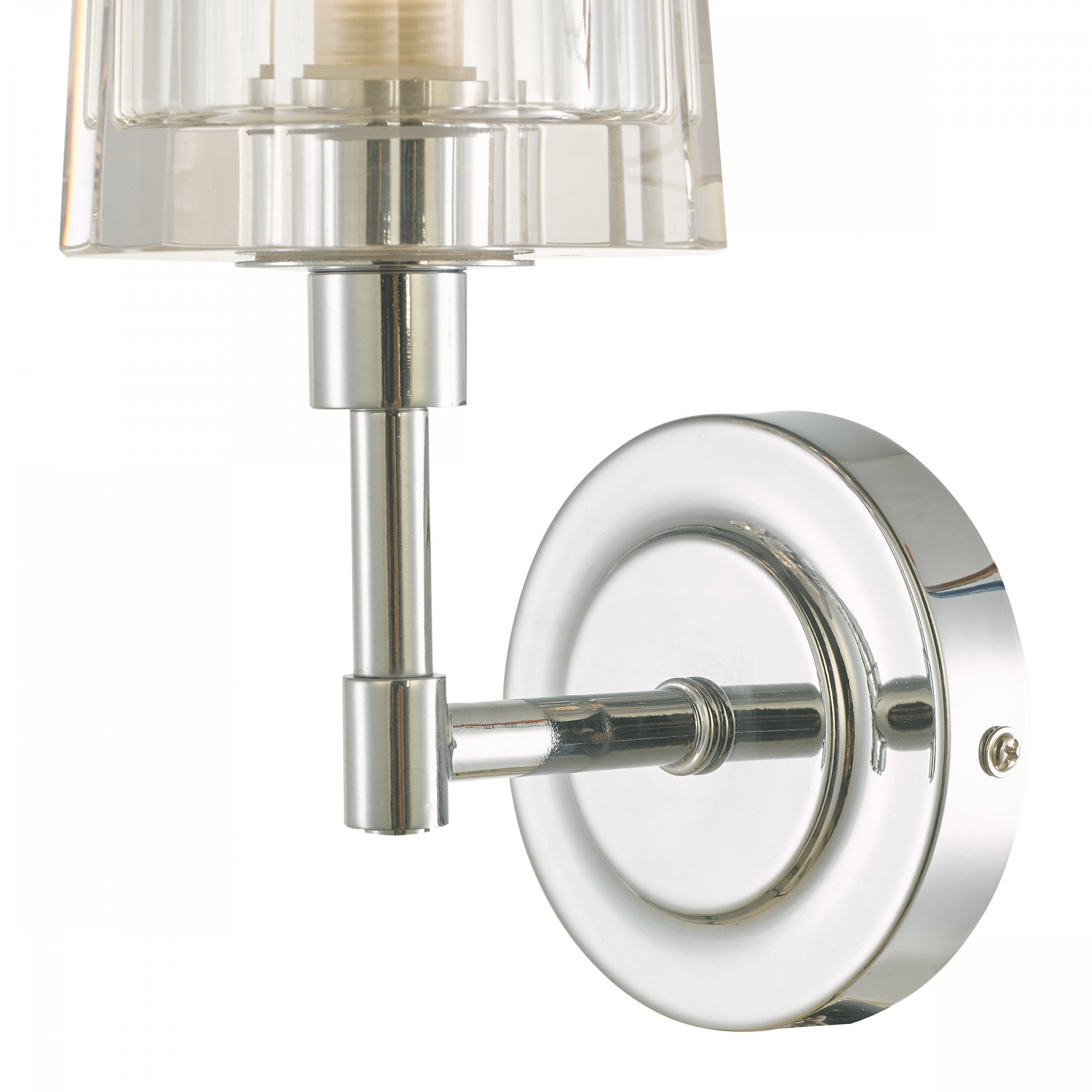 Blake Bathroom Crystal Wall Light In Polished Chrome Finish LA3756189-Q