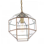 Blackwell Lantern Ceiling Pendant Light In Antique Brass Finish LA3756159-Q