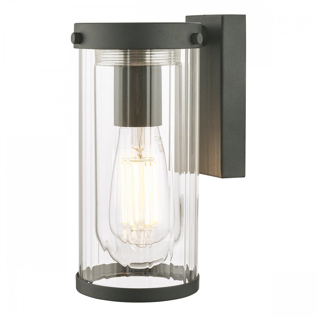 Arthur Exterior Wall Light In Matt Black Finish IP44 LA3756165-Q
