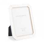 Wren Photo Frame In Polished Silver Glitter 5 x 7 " LA3756177-Q