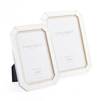 Wren Photo Frame In Polished Silver Glitter 5 x 7 " LA3756177-Q