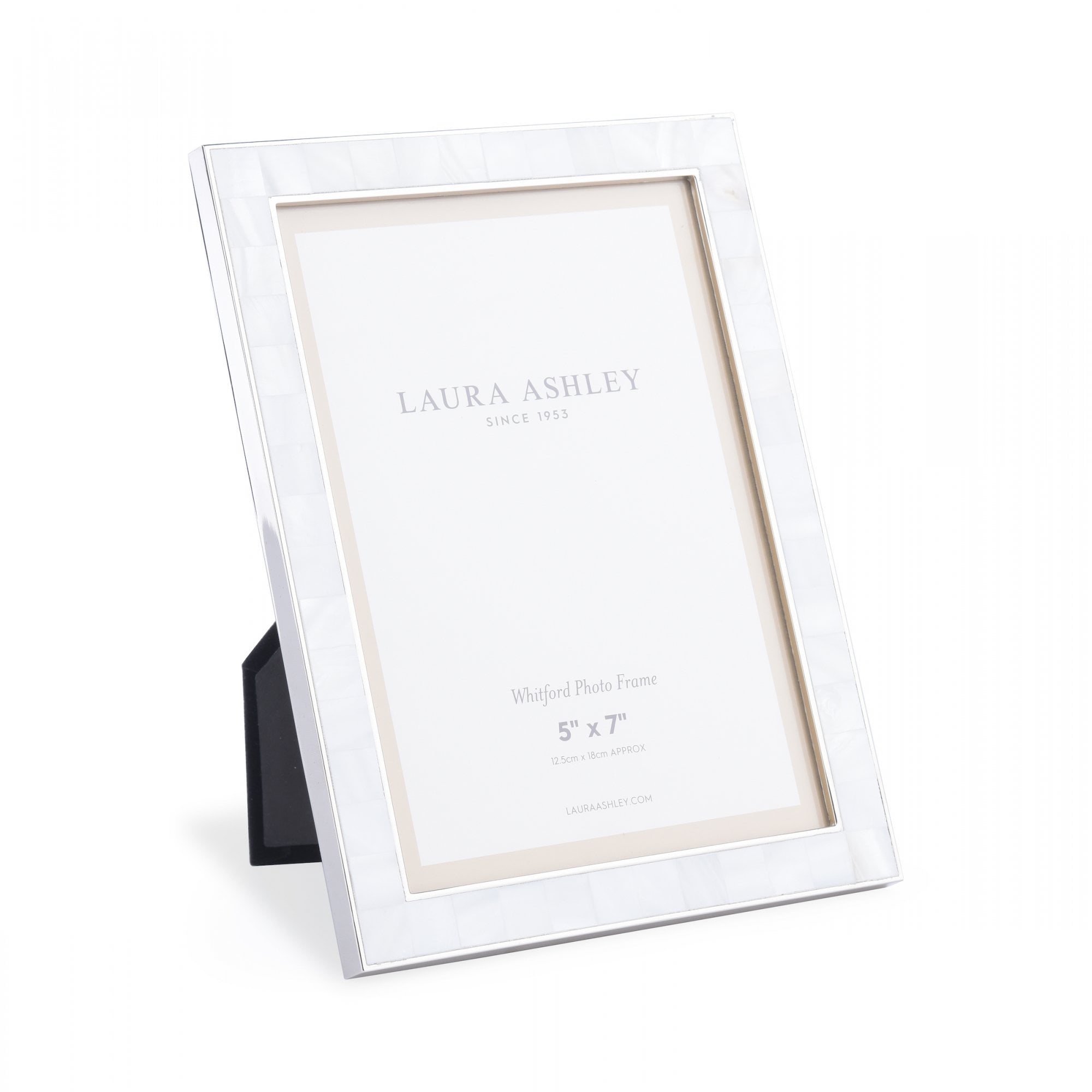 Whitford Photo Frame In Polished Nickel 5 x 7" LA3756182-Q