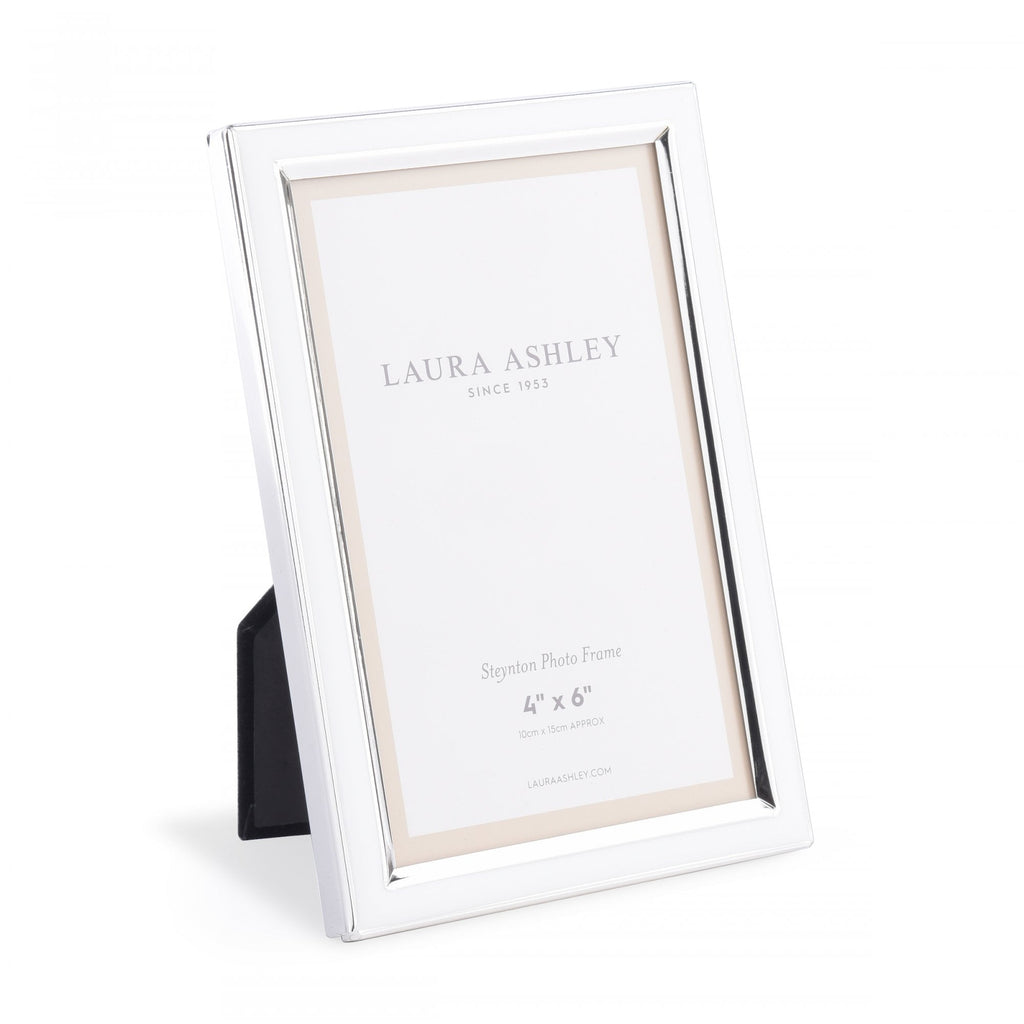 Steynton Photo Frame In Polished Silver Finish 4 x 6" LA3756178-Q