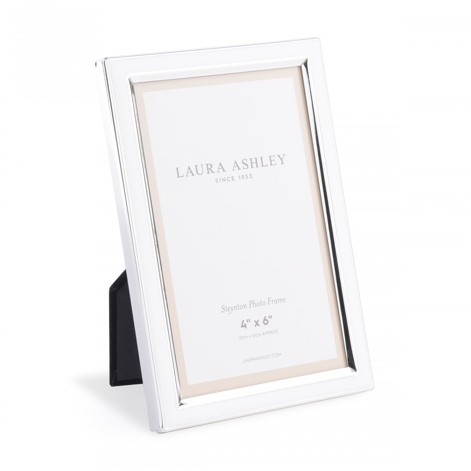 Steynton Photo Frame In Polished Silver Finish 4 x 6" LA3756178-Q