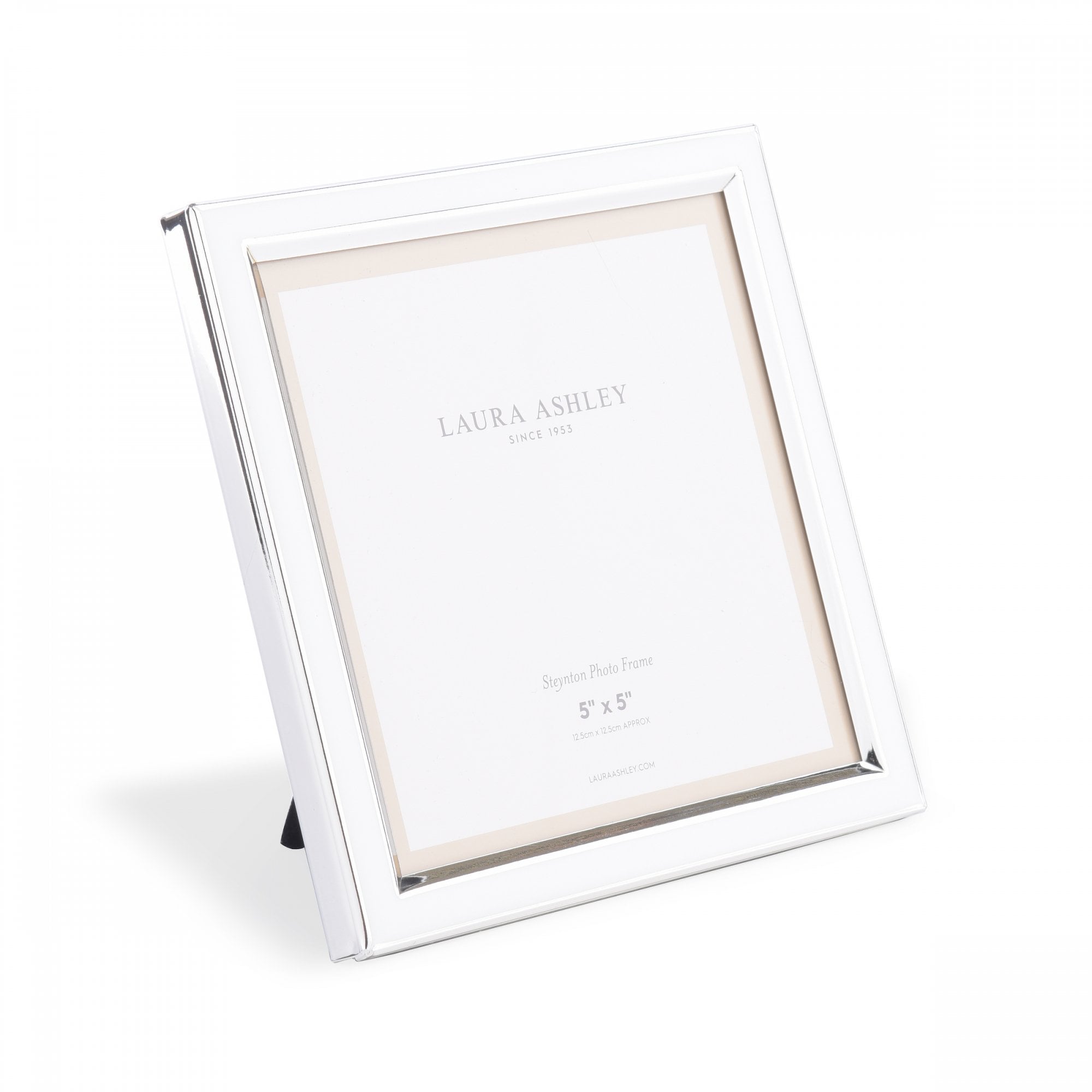 Steynton Photo Frame In Polished Silver Finish 5 x 5" LA3756179-Q