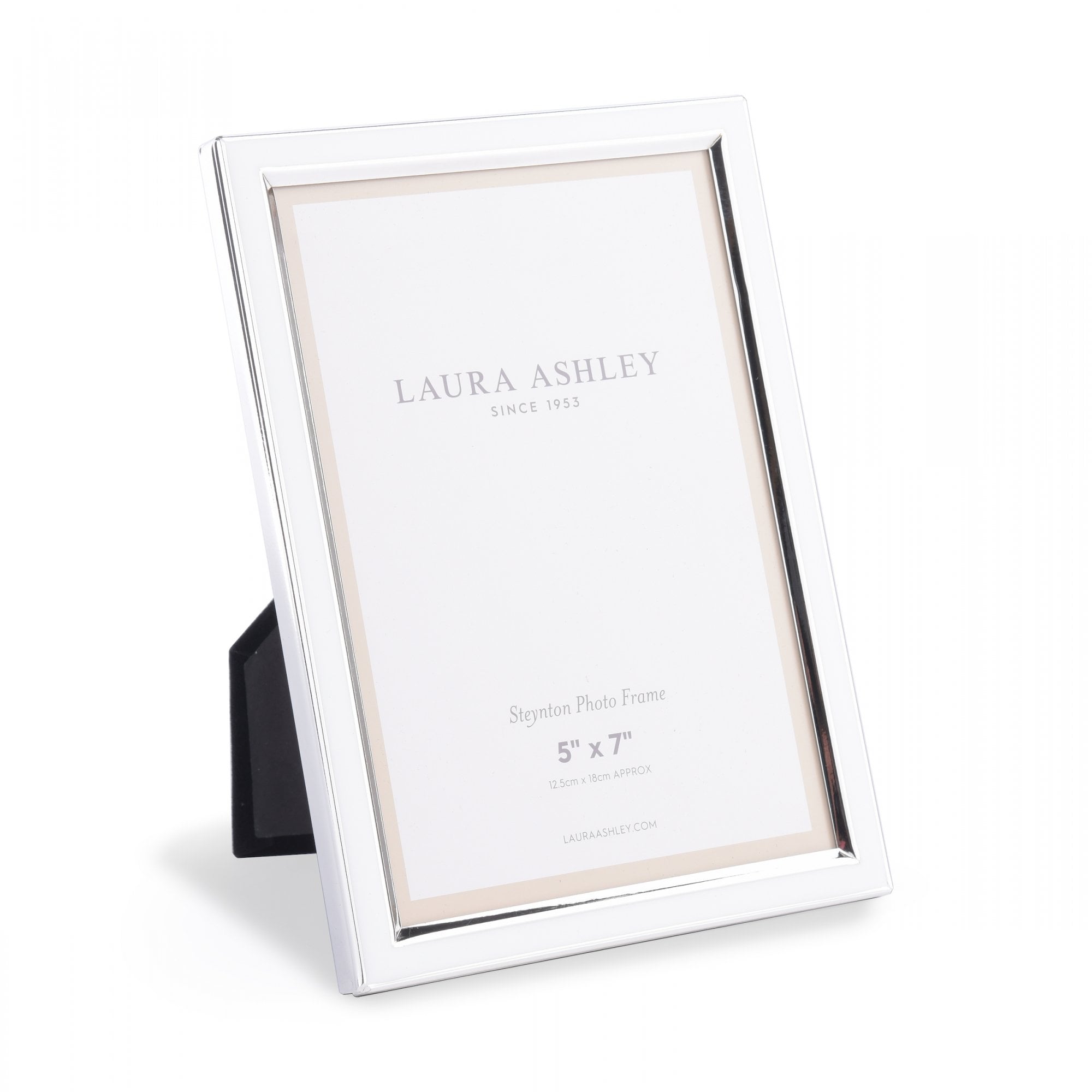 Steynton Photo Frame In Polished Silver Finish 5 x 7" LA3756180-Q