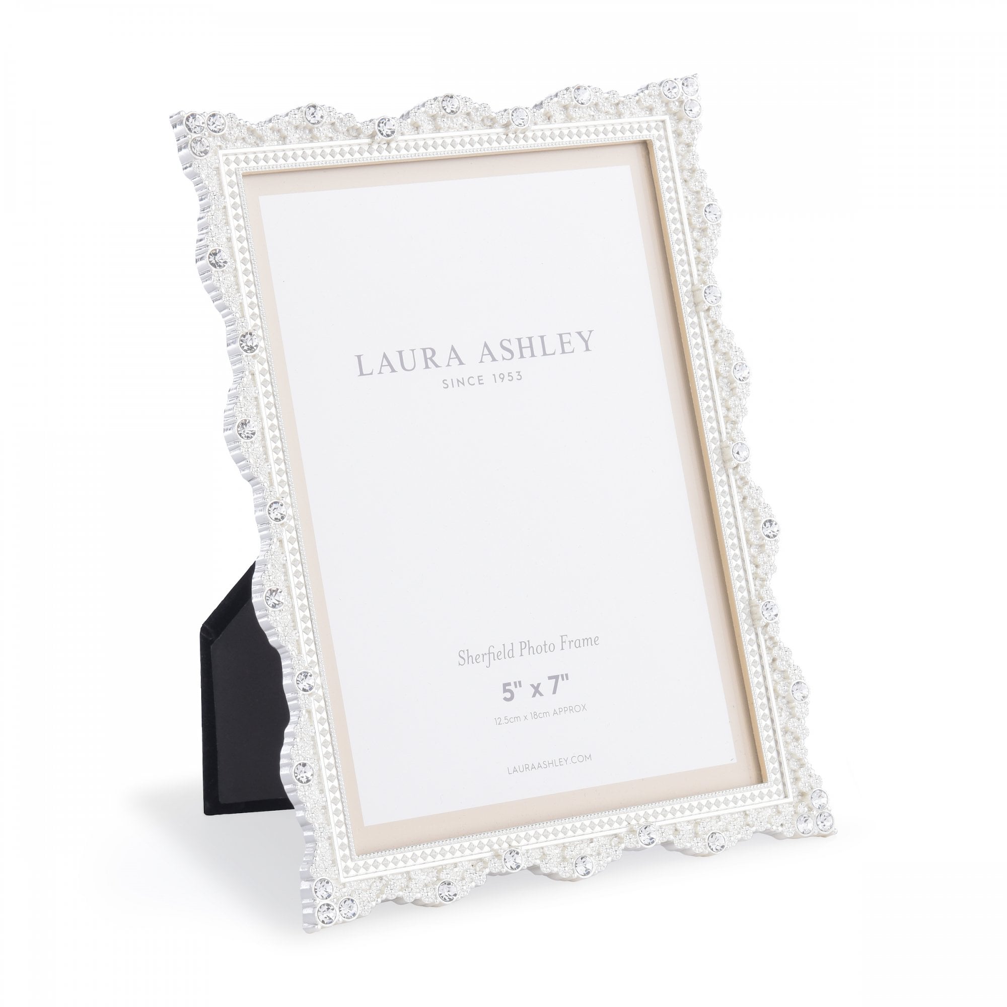 Sherfield Ornate Photo Frame In Polished Silver Finish 5 x 7" LA3756173-Q