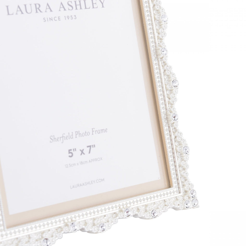 Sherfield Ornate Photo Frame In Polished Silver Finish 5 x 7" LA3756173-Q