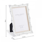 Sherfield Photo Frame In Polished Silver Finish 4 x 6" LA3756172-Q