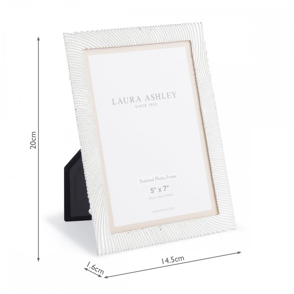 Sealand Photo Frame In Polished Silver Finish 5 x 7" LA3756171-Q
