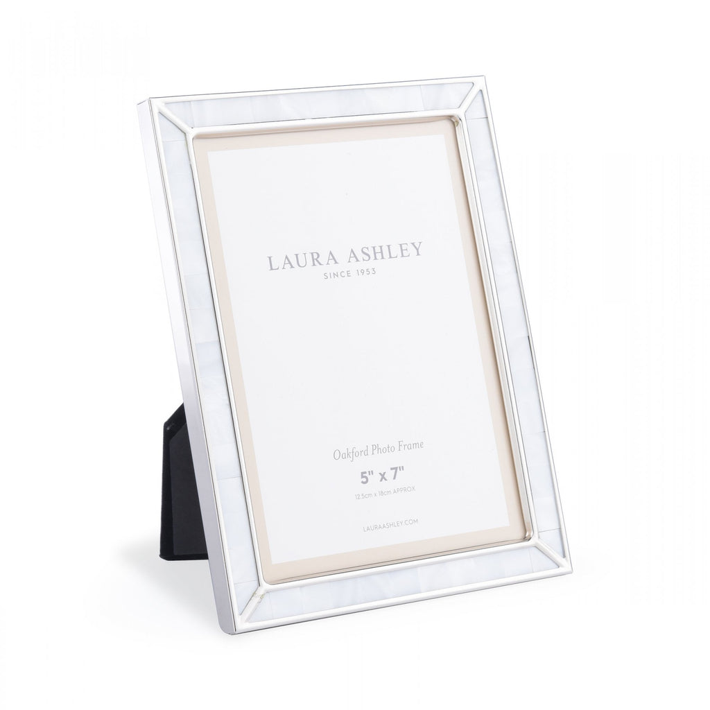Oakford Photo Frame In Mother Of Pearl Finish 5 x 7 " LA3756184-Q