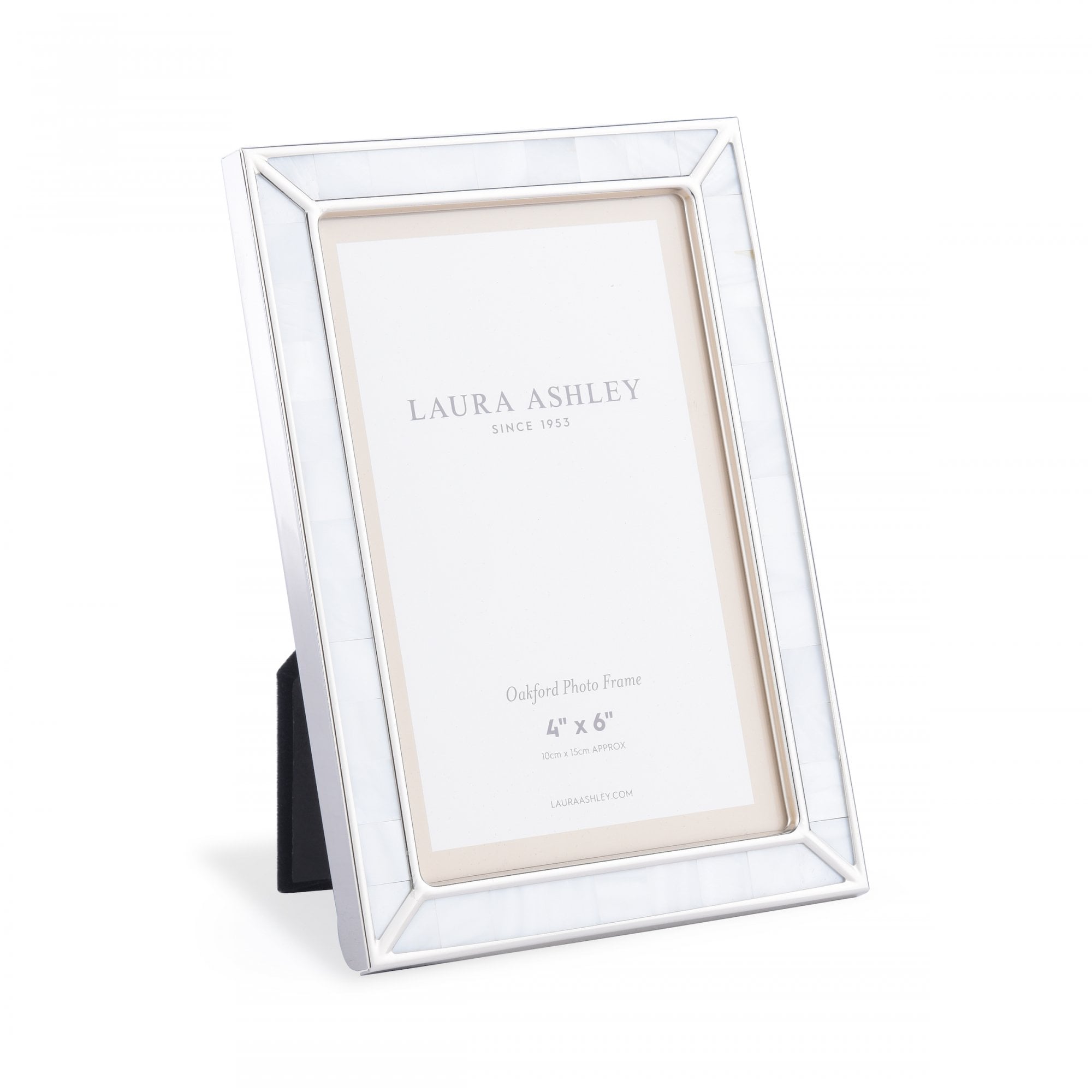 Oakford Photo Frame In Mother Of Pearl Finish 4 x 6 " LA3756183-Q